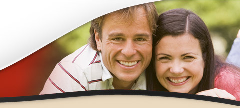 smiling couple