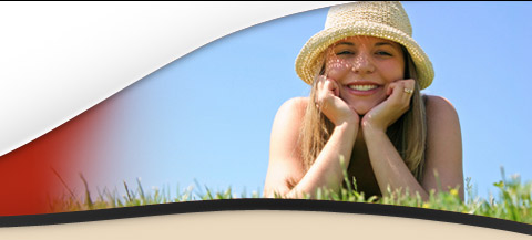 woman in straw hat