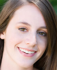 girl smiling